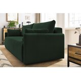 Bobochic Paris Tamno zelena sklopiva sofa od samta 211 cm Marcel – | shoptok.hr