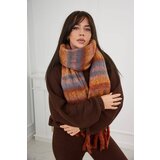 Kesi Włoski 6071 Women's scarf braun + gelb Cijene