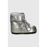 Moon Boot Čizme za snijeg MB ICON LOW GLANCE boja: srebrna, 80D1409350 H001 | shoptok.hr