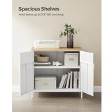  Komoda FIRA 80x40 cm bela/hrast | Eponuda.com