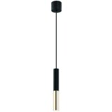 Open Design OR80810 - Luster na sajli SLIMI 1xG9/3,5W/230V crna/zlatna Cene