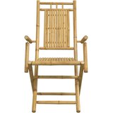  5-dijelni vrtni blagovaonski set od bambusa Smeđa | Shoptok.si