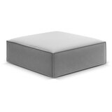 Mazzini Sofas Svijetlo sivi baršunast tabure Vanda – | shoptok.hr