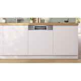 Bosch SMI4ETS08E Serija 4 Vgradni stroj pomivalni delno vgrajen 60 cm, Home Connect | Shoptok.si