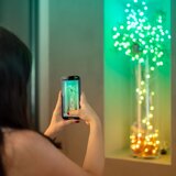 TWINKLY TWKC200RGB-G - LED RGB prigušiva svetleća girlanda 200xLED 14 m USB Wi-Fi | Eponuda.com