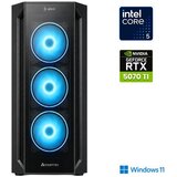 ANNI gaming namizni računalnik Gamer Extreme i5-14400F/32GB/2TB SSD/Windows 11 Home/RTX 5070 Ti | Shoptok.si