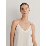 Reserved - Svileni top - krem | shoptok.hr