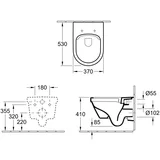 viseča WC školjka OMNIA ARCHITECTURA 5684 R0