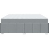  Krevetna konstrukcija Svijetlo siva 180 x 200 cm tkanina | Shoptok.si