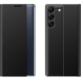 HURTEL Nov ovitek Sleep View Case za Samsung S24+ z magnetnim zavihkom, črn, (21534053) | Shoptok.si
