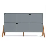 Lotta komoda s 6 ladica, grey
