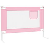  Sigurnosna ograda za dječji krevet ružičasta 90 x 25 cm tkanina | shoptok.hr