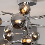  Brilagi - LED plafonski luster MISTEL 15xG9/3W/230V crni hrom/dimljeno | Eponuda.com