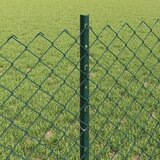  Ograda od lančanih veza s postom 25 x 0,6 m Zelena Mreža | shoptok.hr