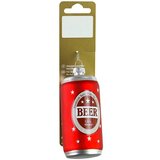  ukrasi za božićno drvce (crvena, staklo, 4,3 x 4,3 x 8,2 cm) | shoptok.hr