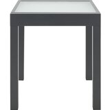 Ambia Garden VRTNA MIZA kovina, steklo antracit | Shoptok.si