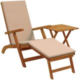  Ležaljka koja se može preklopiti i nagnuti 2 pcs Sivosmeđa | shoptok.hr