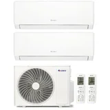 Multisplit dvojček 2xGWH09AGAXB 2,5kW / GWHD18NK Pular Eco -
