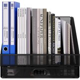EASYPAG kovinski namizni organizator dokumentov A4 s 5 predelki in predalom | Shoptok.si
