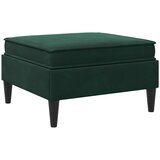  Stolić za sofu s pohranom Tamnozelena Baršun | shoptok.hr