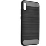  Gumijasti / gel etui Carbon za Huawei Y5 (2019) - črni Cene
