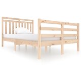 The Living Store Posteljni okvir iz trdnega lesa 120x200 cm - Posteljni Okvir, (21525340) | Shoptok.si