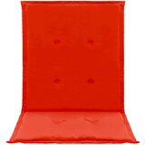  Jastuci za vrtne stolice 2 kom crveni 100x50x3 cm od tkanine | shoptok.hr