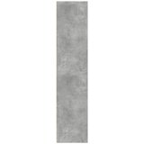  Visoka komoda siva boja betona 45x41x185 cm konstruirano drvo | shoptok.hr