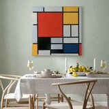  Slika - Piet Mondrian – Composition with red yellow. blue and black 80x80 Standard | shoptok.hr
