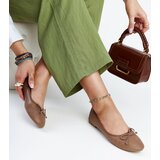Gemre Brown eco-leather ballet flats Pavla | shoptok.hr