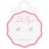 Tutu Biju Modni uhančki Pearl 6.0 mm - White - TPE60C650 Cene