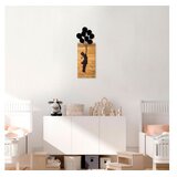 Wallity Zidna dekoracija Dijete i baloni, 30x86x3 cm, Crna | Eponuda.ba