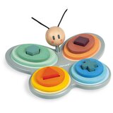 Janod Edukativna slagalica za umetanje geometrijskih oblika Leptir Sweet Cocoon | ePonuda.com