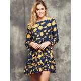 Cocomore Boutiqe floral dress tied at the waist navy blue Cijene