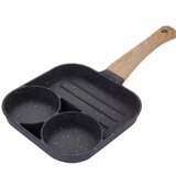 Meixi Grill tiganj sa 3 odeljka/ ECO friendly Cene