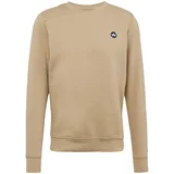 Kronstadt Sweater majica 'Lars' pijesak / crna / bijela