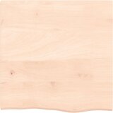 Stolna ploča 60 x 60 x 2 cm od netretirane masivne hrastovine | shoptok.hr