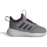 Adidas Sportske cipele 'Tensaur Comfort' siva / crna u