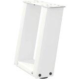  Noge kavne mize v obliki črke U 2 kosa Bela 30x(30-31) cm Jeklo, (21828662) | Shoptok.si