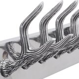  Kuke za vješanje odjeće 4 kom srebrne aluminijske | Eponuda.com
