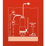 Einhell potopna pumpa za nečistu vodu GC-DP 1020 N | shoptok.hr