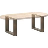  Noge za stolić U-oblika 2 kom Prirodni čelik 40x(30-31)cm čelik | shoptok.hr