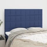 vidaXL Uzglavlja 4 kom plavi 72 x 5 x 78/88 cm od tkanine Cijene