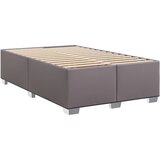  s oprugama i madracem sivi 120x200 cm od umjetne kože | shoptok.hr