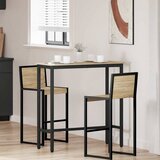  Stol Sonoma hrast 100 x 40 x 100,5 cm Inženjerska drva i čelik | shoptok.hr
