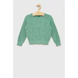 United Colors Of Benetton Dječji džemper boja: tirkizna, lagani