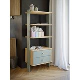 Mömax regal whenua, barva hrasta, zelena | Shoptok.si