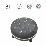 Manta zvučnik BT, 3W RMS, RBG svjetla, uspavljivanje, baterija SPK03-GR | shoptok.hr