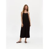 Reserved Midi haljina - tamnosmeđe | shoptok.hr