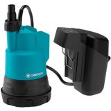 Gardena Akku Klarwassertauchpumpe 2000/2 18V P4A, ukljucujuci akumulator 2,5 Ah, 14600-61 | shoptok.hr